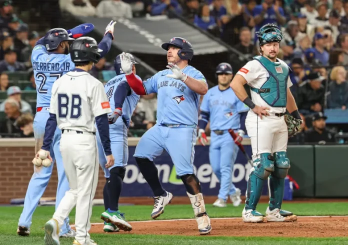 Seattle Mariners vs Toronto Blue Jays Match Player Stats